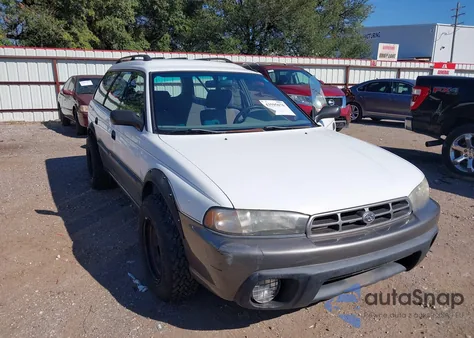1996 Subaru Legacy Outback z USA, uszkodzony, nr VIN 4S3BG6858T7382846